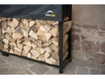 ShelterLogic Kaminholzregal mit Wetterschutz 239 cm x 36 cm