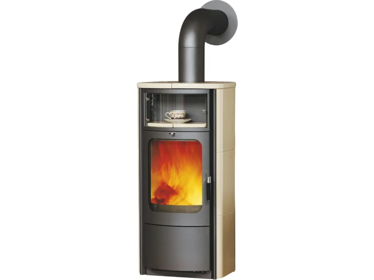 Hark Dauerbrand Kaminofen Opera-B Creme mit Automatik 7 kW EEK: A+