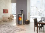 Hark Dauerbrand Kaminofen Opera-B Creme mit Automatik 7 kW EEK: A+ – Bild 2