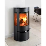 Aduro Kaminofen 9 Stahl-Verkleidung Schwarz 6 kW EEK: A+