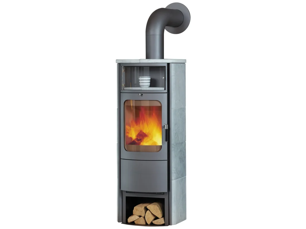 Hark Opera B grande Kaminofen Naturstein 7 kW mit Automatik