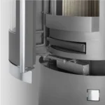 Wasserführender Kaminofen JUSTUS Faro Aqua 2.0 (8,5 kW) - Abdeckplatte Stahl Schwarz; Korpus Schwarz – Bild 5