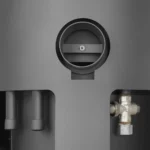 Wasserführender Kaminofen JUSTUS Faro Aqua 2.0 (8,5 kW) - Abdeckplatte Stahl Schwarz; Korpus Schwarz