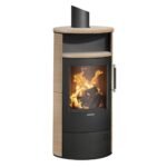 Kaminofen JUSTUS Island 5 2.0 (5,0 kW) - Speckstein (Korpus Gussgrau) – Bild 2