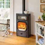 Kaminofen Austroflamm Heidi Back - Rauchrohrabgang hinten – Bild 2