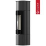 Kaminbausatz Kratki Ambler (7 kW) - Front-Verglasung (Schwenktür) - TERMOTEC Schwarz, ohne Türfeder, Schwarzer Stahl – Bild 4