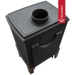 Kaminofen Kratki Koza K11 Drewno (6 kW) - Front-Verglasung (Schwenktür) - mit Türfeder (selbstschließend) – Bild 3