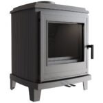 Kaminofen Kratki Koza K11 (6 kW) - Front-Verglasung (Schwenktür) - mit Türfeder (selbstschließend) – Bild 2