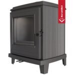 Kaminofen Kratki Koza K11 (6 kW) - Front-Verglasung (Schwenktür) - mit Türfeder (selbstschließend) – Bild 3