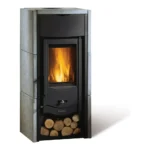 La Nordica Kaminofen Asia 5.0 mit Natursteinverkleidung (6 kW) – Bild 2