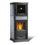 La Nordica Kaminofen Rossella Plus Forno.165 mit Backfach (9,1 kW) - Naturstein Speckstein
