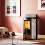 Kaminofen AUSTROFLAMM Elise (7,0 kW) - Naturstein Velvet Ivory