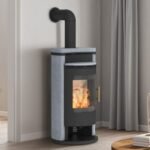 Kaminofen Königshütte Saros (6,7 kW) - Stahl Schwarz