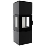 Kaminofen Kratki Inga (8 kW) - Schwarz – Bild 2