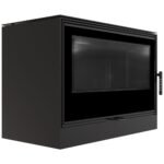 Kaminofen Kratki Kari 95 (14 kW) - Schwarz