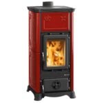 La Nordica Kaminofen Emiliana.165 (6,5 kW) - Majolika Weiß Infinity – Bild 3