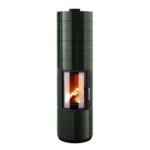Guss-Kaminofen Leda Colona Lite mit 6 Ringen(6 kW) - Rauchrohrabgang hinten, mit LEDATRONIC, Gussverkleidung, Weiß – Bild 4