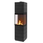 Guss-Kaminofen Leda Corna PS Panorama-Sicht (6 kW)