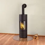 Wasserführender Guss-Kaminofen Leda Novia W (8 kW) mit LEDATRONIC LT3 WiFi