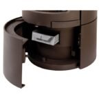 Guss-Kaminofen LEDA VISPA (6 kW) - Schwarz
