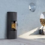 Kaminofen Lotus Maestro 152 (6 kW) - Speckstein, Anschluss hinten, Magic – Bild 3