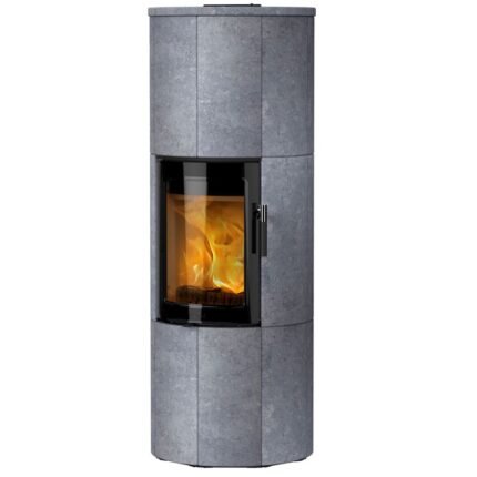 Kaminofen Lotus Maestro 152 (6 kW) - Speckstein, Anschluss hinten, Magic