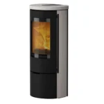 Kaminofen Lotus Prestige Basic (5 kW) - Classic, raumluftabhängig, Coffee Stone