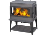 Plamen Gusskaminofen Authentic 50 mit Herdplatte und 12kW – Bild 4