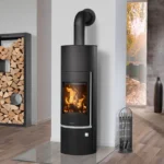 Kaminofen ORANIER Corso W+ 2.0 (7,0 kW) - Stahl Schwarz, Stahl Schwarz – Bild 2
