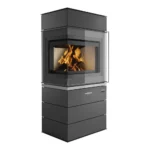 Eckkaminofen ORANIER O-Bloks (7 kW) optional mit Speicherstein – Bild 2