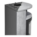 Kaminofen ORANIER Polar Neo Eck (6,5 kW) - Stahl Schwarz