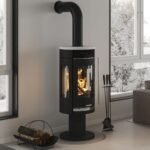 Kaminofen ORANIER Rota Twist (5,5 kW) - Keramik Grappa – Bild 2