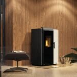 Rika Kombiofen Pellet und Scheitholz ADUO (8 kW) - Stahl Schwarz, oben