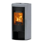 Kaminofen Rika ALUMO (8 kW) - Naturstein Weiß
