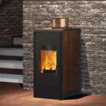 Kaminofen Rika COOK (6 kW) - Dekor Creme – Bild 2