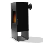 Kaminofen Rika LOOK (8 kW) - Stahlsockel