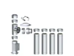 H&M Germany NewLine Edelstahl-Schornstein-Paket 5,2m 150mm 05 doppelwandig – Bild 6