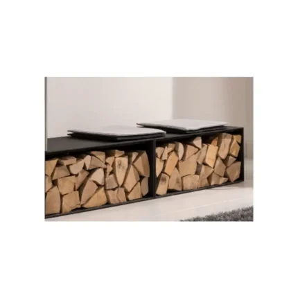 wodtke Block Box black als Holzlege oder Sitzbank