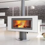 Kaminofen wodtke Fire SL, drehbar (8 kW) - White