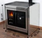 Edelstahl Küchenofen Gesa 7kW – Bild 5