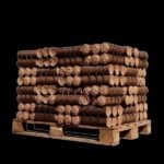 Verdichtetes Holz – Laub- und Nadelholz – 1/2 Palette à 480 kg