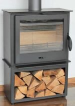Kaminofen Juhnberg Lorenz 7kW mit Holzfach – Bild 6