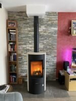Holzofen Austin Ollaire Justus 7 kW Schwarz – Bild 3