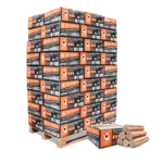 BBQ-Briketts aus reiner Buche – 18 kg Karton, 54er Palette (972 kg)