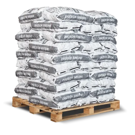 Steinkohle 25–60 mm – 50 × 20 kg – Nusskohle 2