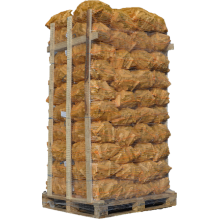 Brennholz Birke 50 cm – 48 Säcke à 40 L | kammergetrocknet