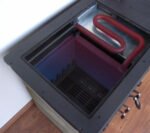 Speckstein Kaminofen wasserführend Martha 14kW – Bild 2